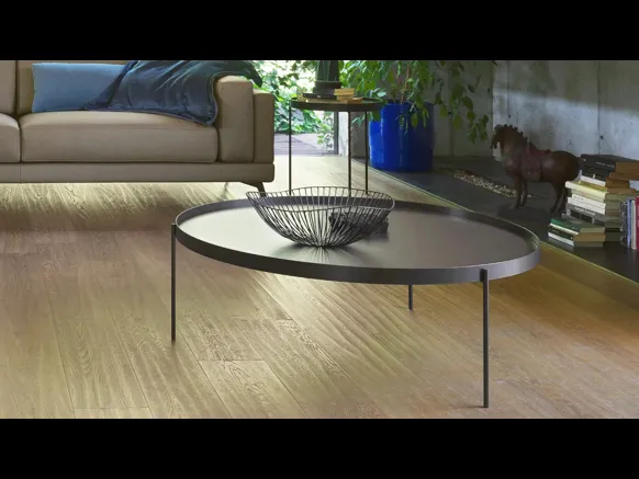 Tavolino Floyd in MDF laccato di Doimo Salotti