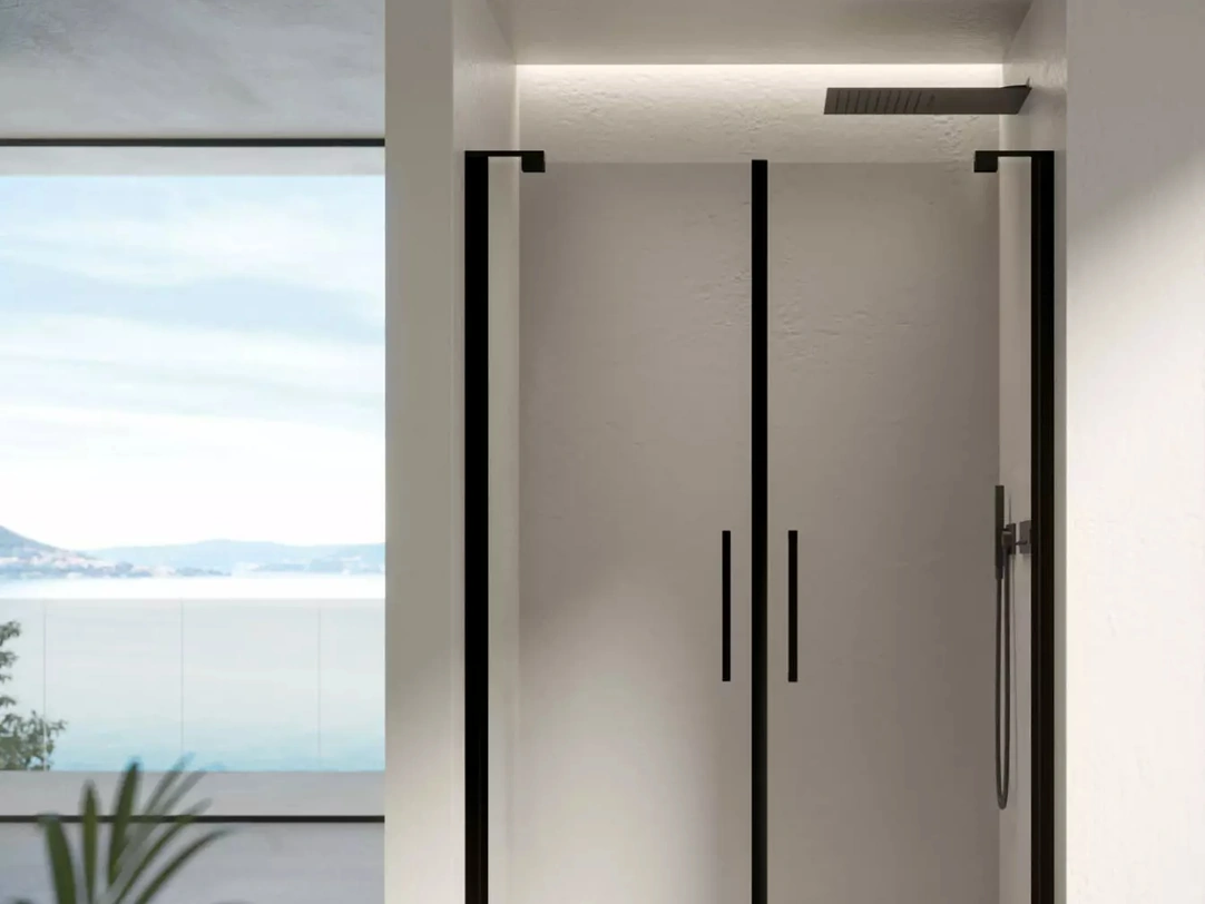 Box doccia battente Slim di Disenia