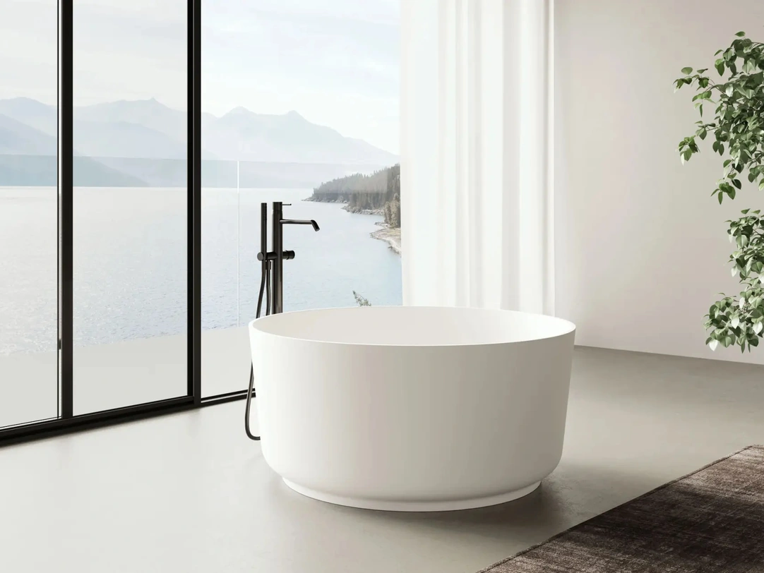 Vasca da Bagno freestanding Soul in M-Solid di Disenia