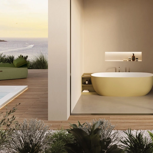 Vasca da Bagno idromassaggio Ellisse Plus di  Disenia
