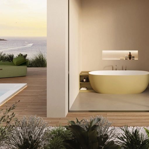 Vasca da Bagno idromassaggio Ellisse Plus di  Disenia