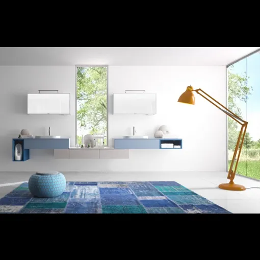 Mobile da bagno moderno Forme 13 di Synergie