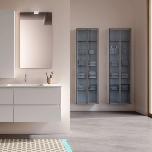 Mobile bagno sospeso Fresh Monoblocco 01 di Synergie