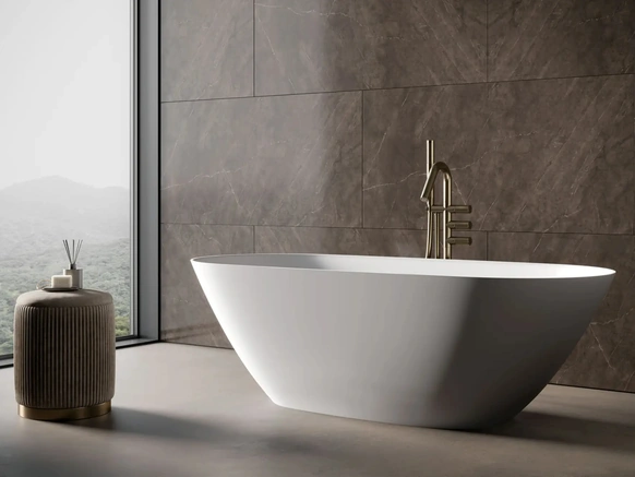 Vasca da Bagno freestanding Home in M-Solid e M-Lux di Disenia