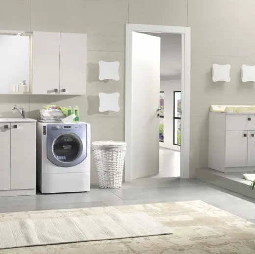 Mobile da Bagno per lavanderia Multipratici 12 di Synergie