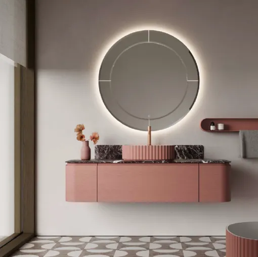 Mobile da Bagno sospeso Seventy|Form 01 di Ideagroup