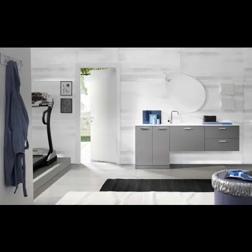 Mobile da Bagno per lavanderia Multipratici 02 di Synergie