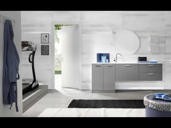 Mobile da Bagno per lavanderia Multipratici 02 di Synergie