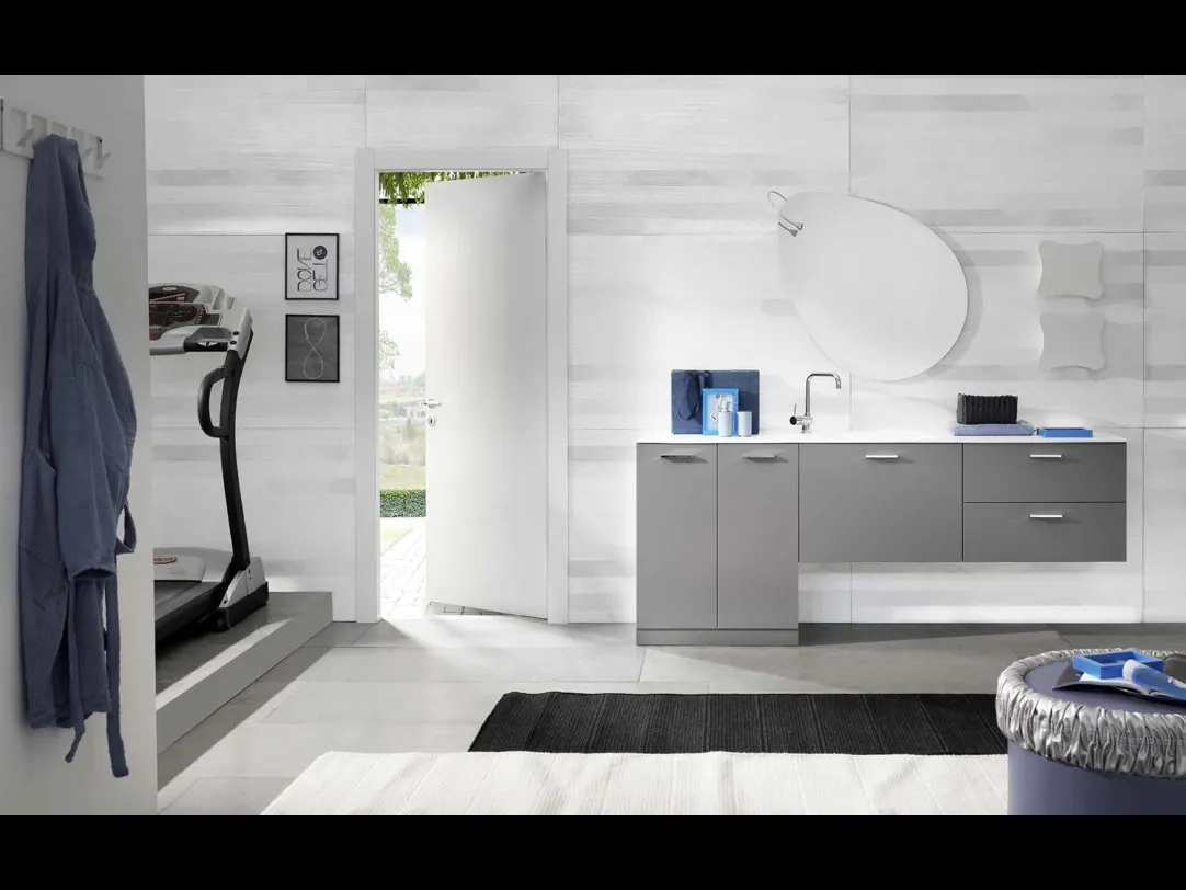 Mobile da Bagno per lavanderia Multipratici 02 di Synergie