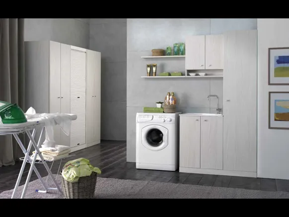 Mobile da Bagno per lavanderia Multipratici 06 di Synergie