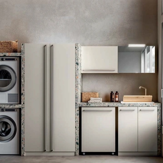 Mobile da Bagno per lavanderia Multipratici 08 di Synergie
