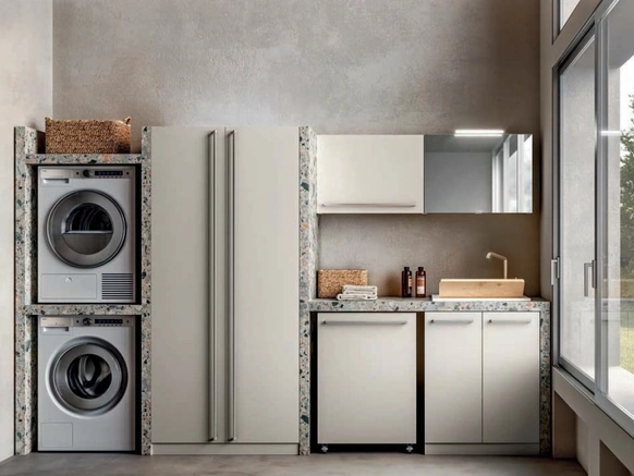 Mobile da Bagno per lavanderia Multipratici 08 di Synergie