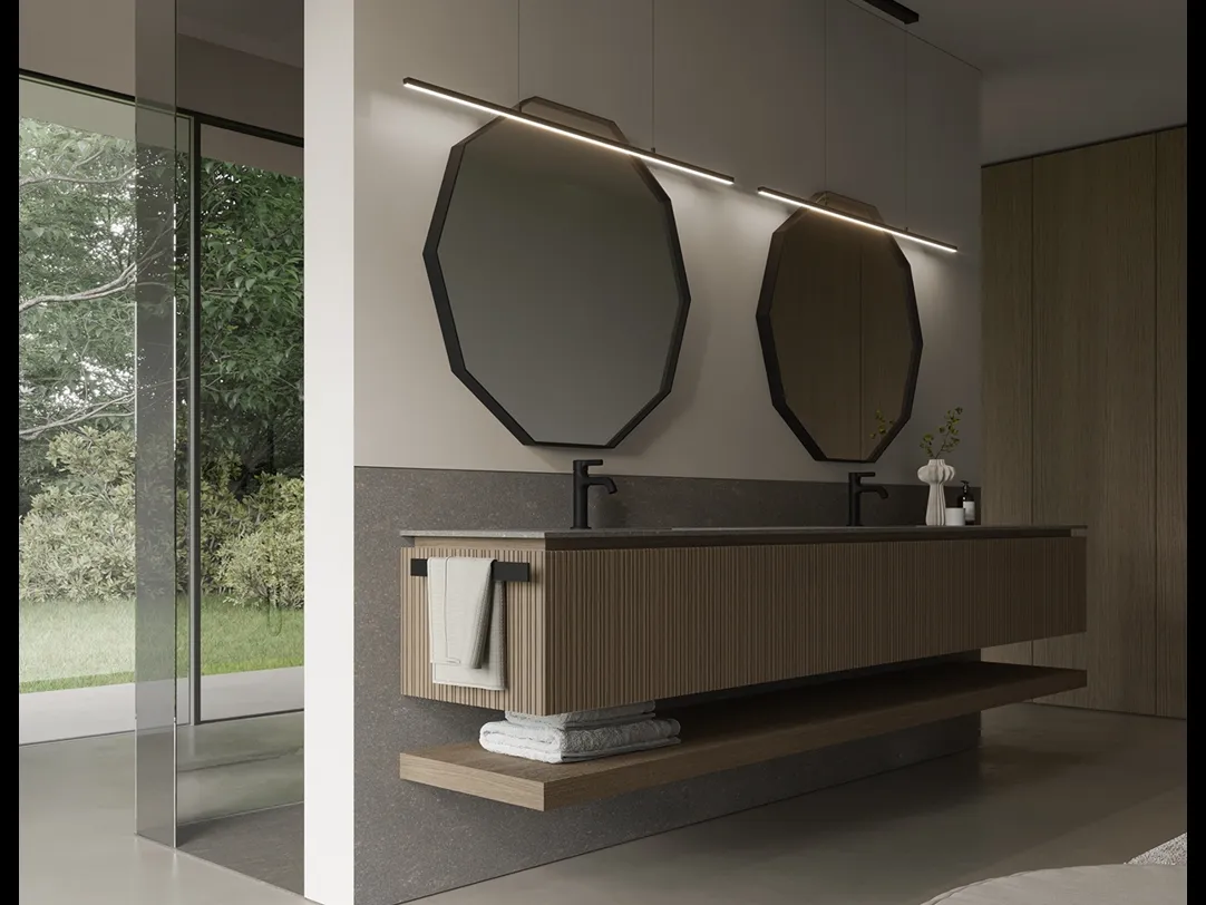 Mobile da Bagno sospeso ViaCondotti 01 di Ideagroup