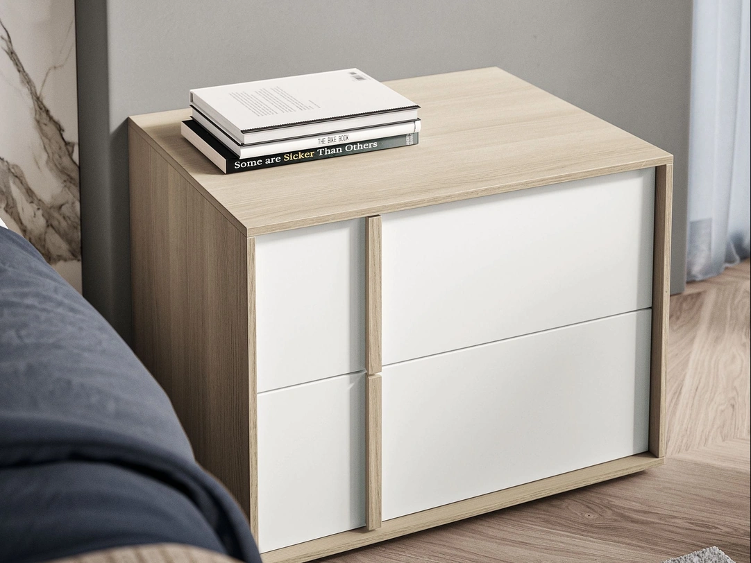 Comodino Alfa New di Spagnol Mobili