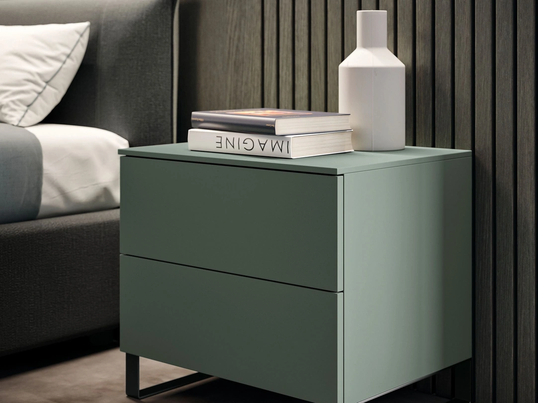 Comodino Sled di Spagnol Mobili