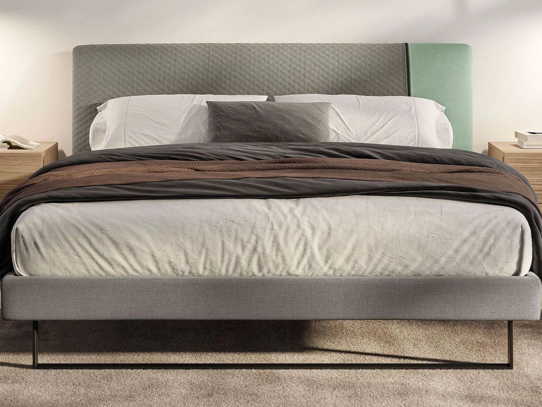 Comodino in rovere nodato Velvet di Spagnol Mobili