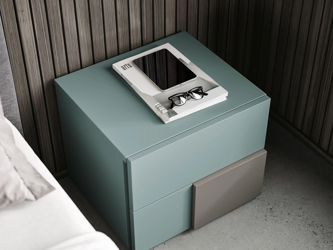 Comodino Domino di Spagnol Mobili