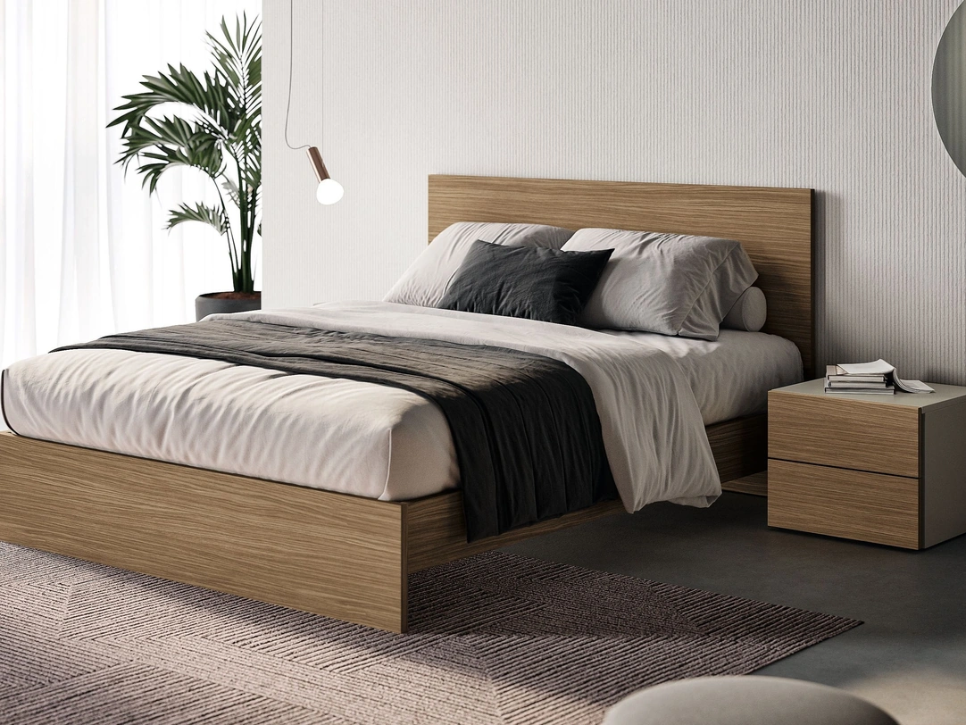 Letto con testiera Prime di Spagnol Mobili