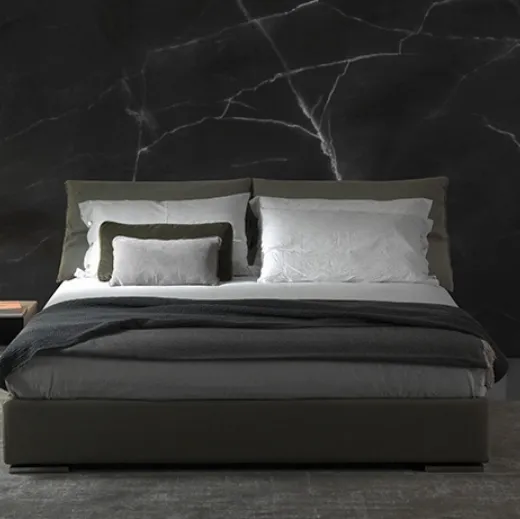 Letto Sogno in tessuto imbottito di Barzaghi Salotti