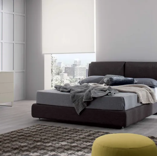 Letto con box contenitore Spazio di Spagnol Mobili