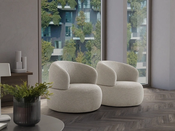 Poltroncina imbottita Cookies di Barzaghi Salotti
