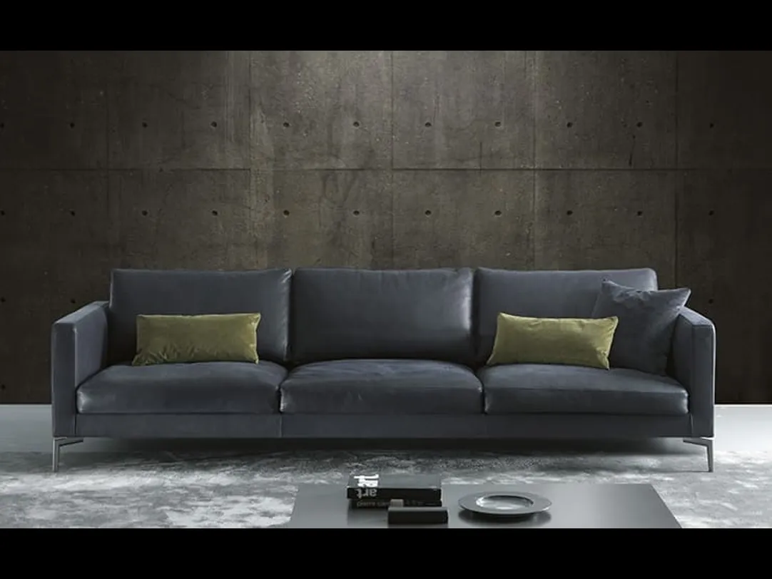 Divano lineare Brando di Barzaghi Salotti