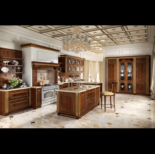 Cucina Classica Imperial con isola di Home Cucine