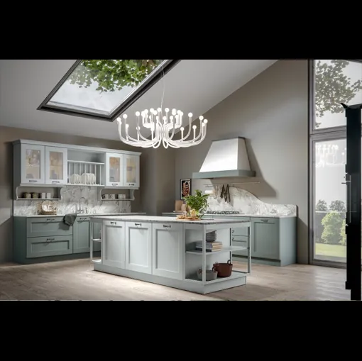Cucina Classica Olimpia con isola di Home Cucine