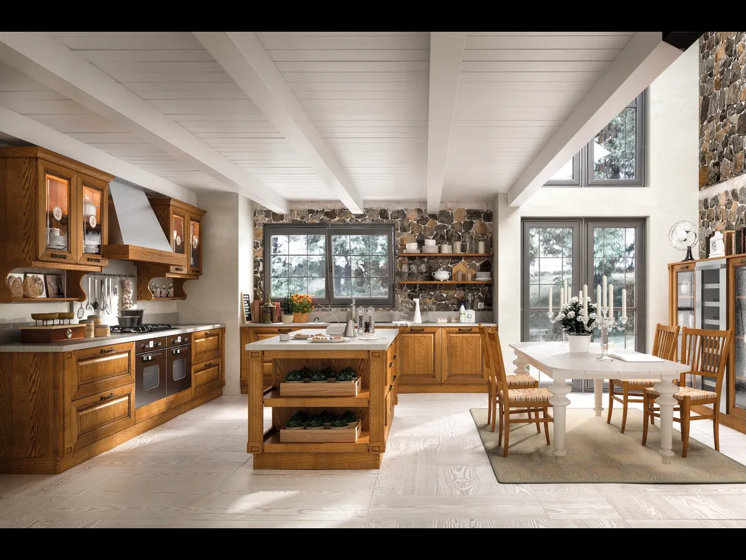 Cucina Classica Regale con isola di Home Cucine