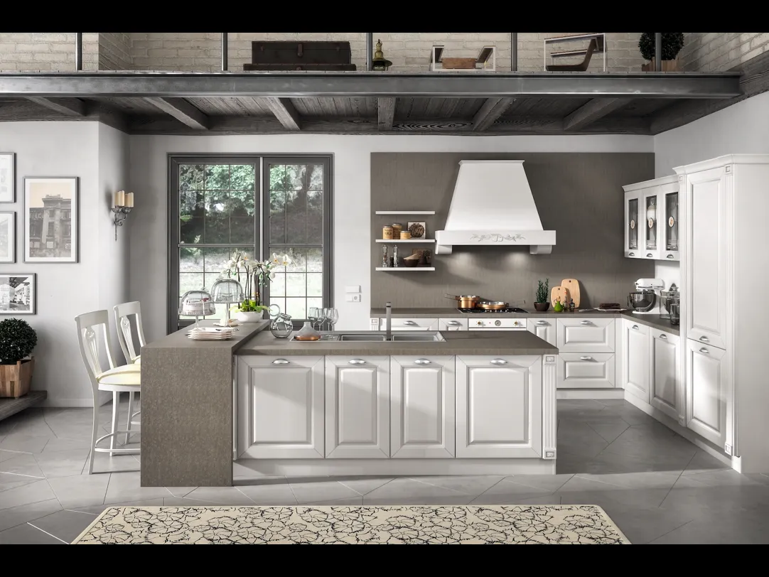 Cucina Classica Regale con isola di Home Cucine