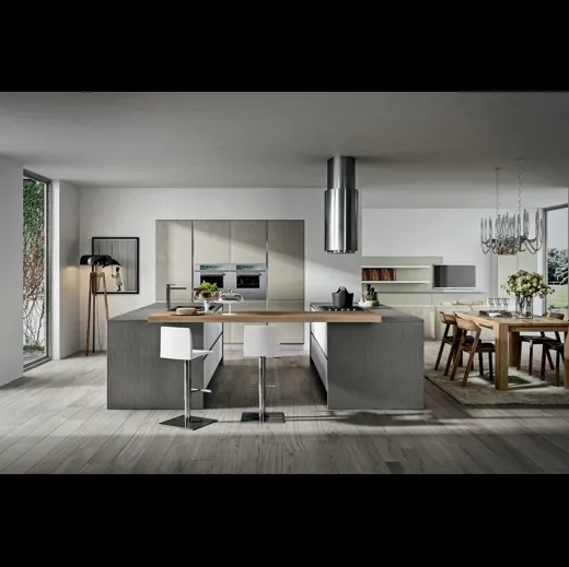 Cucina Moderna Cartesia con doppia isola di Home Cucine