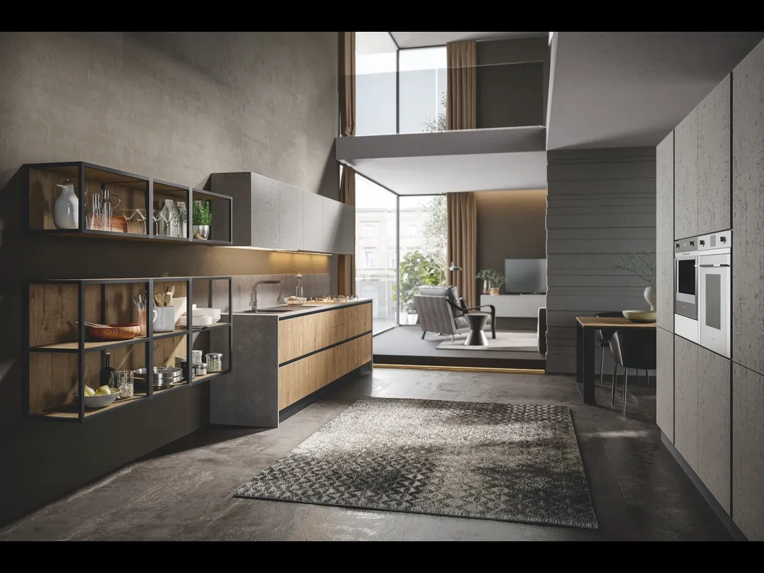 Cucina Moderna Genesi lineare di Home Cucine