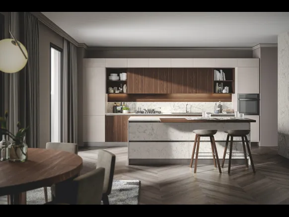 Cucina Moderna Genesi con isola di Home Cucine