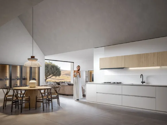 Cucina Moderna Infinity lineare di Home Cucine
