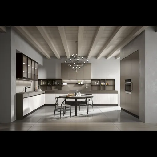 Cucina Moderna Logos angolare di Home Cucine