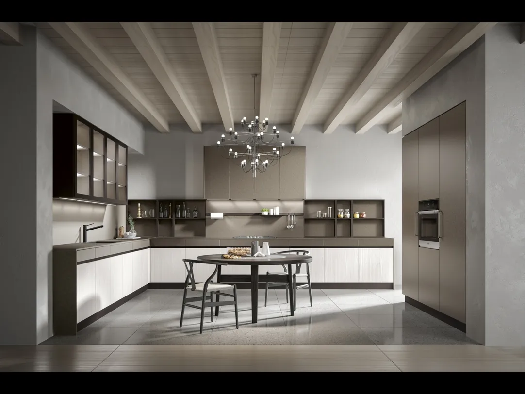 Cucina Moderna Logos angolare di Home Cucine