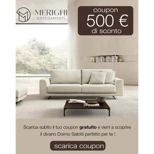 Promozione sconto coupon Doimo Salotti