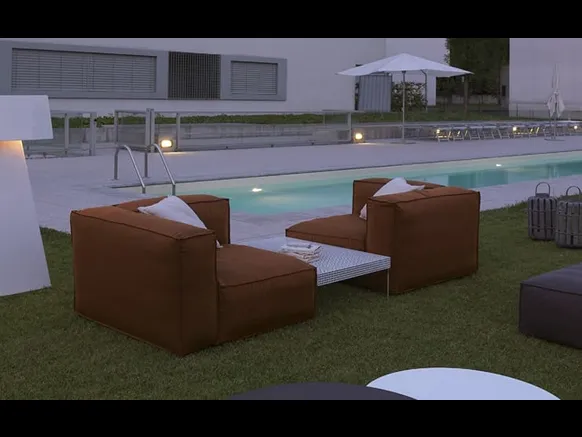 Arredo da esterno Young outdoor di Barzaghi Salotti